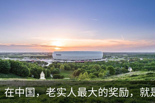 在中国，老实人最大的奖励，就是暂时没被惩罚