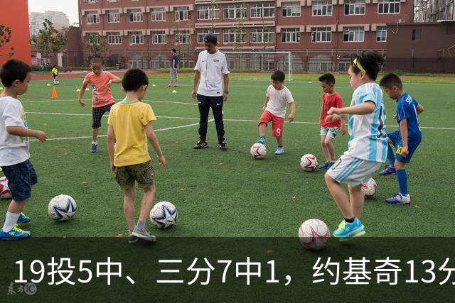 19投5中、三分7中1，约基奇13分正负值-20