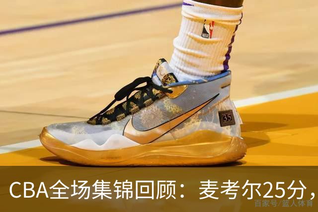 CBA全场集锦回顾：麦考尔25分，广州加时胜北控